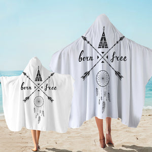 Born & Free Dreamcatcher SWLS3341 Hooded Towel