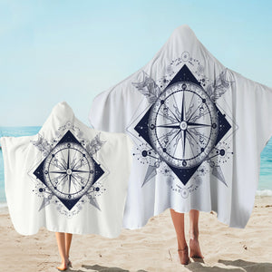 Arrows & Compass SWLS3349 Hooded Towel