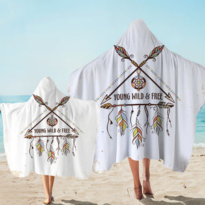Young, Wild & Free SWLS3353 Hooded Towel