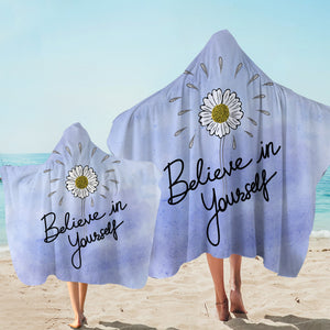 Daisy - Believe in Yourself SWLS3473 Hooded Towel