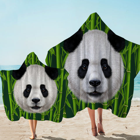 Image of Bamboo Panda SWLS3611 Hooded Towel