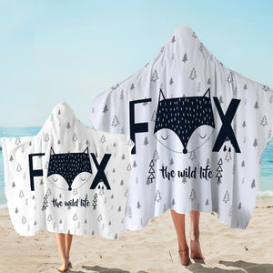 The Wild Life Fox SWLS3872 Hooded Towel