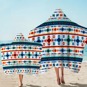 Aztec Stripes SWLS3946 Hooded Towel