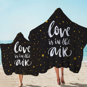 Love Is In The Air SWLS4237 Hooded Towel