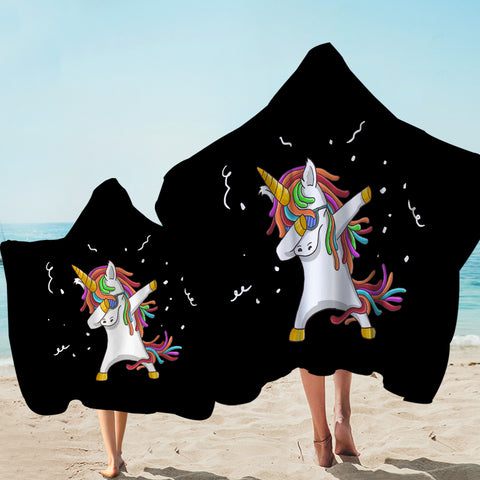 Image of Swag Dab Unicorn SWLS4648 Hooded Towel