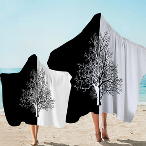 B&W Big Plant SWLS5457 Hooded Towel