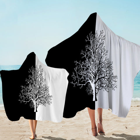 Image of B&W Big Plant SWLS5457 Hooded Towel