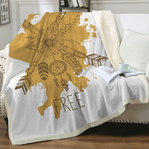 Stay Free SWMT3302 Sherpa Fleece Blanket