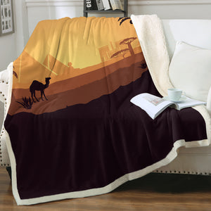 Pyramids SWMT3304 Sherpa Fleece Blanket