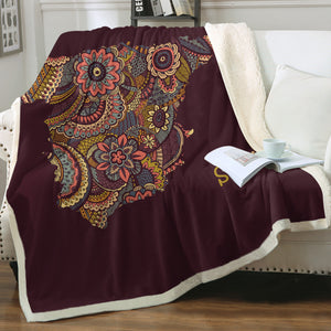 Spain Territory SWMT3318 Sherpa Fleece Blanket