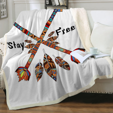 Image of Star Free X Arrows SWMT3356 Sherpa Fleece Blanket