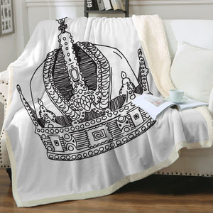 Big King Crown SWMT3362 Sherpa Fleece Blanket