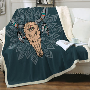 Buffalo Insect Dreamcatcher SWMT3760 Fleece Blanket