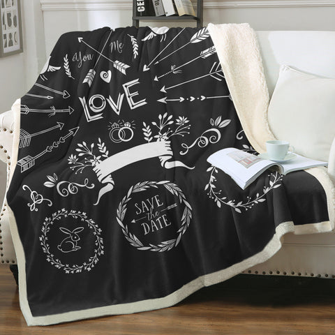 Image of Save The Day For Love SWMT4102 Fleece Blanket