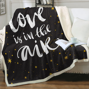 Love Is In The Air SWMT4237 Fleece Blanket