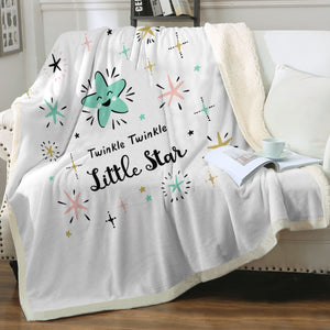 Cute Twinkle Twinkle Little Star SWMT4515 Fleece Blanket