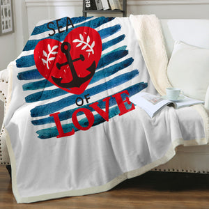 Sea Of Love SWMT5479 Fleece Blanket