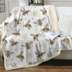 Daisy & Bee SWMT6204 Fleece Blanket