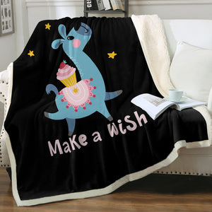 Make A Wish SWMT6226 Fleece Blanket