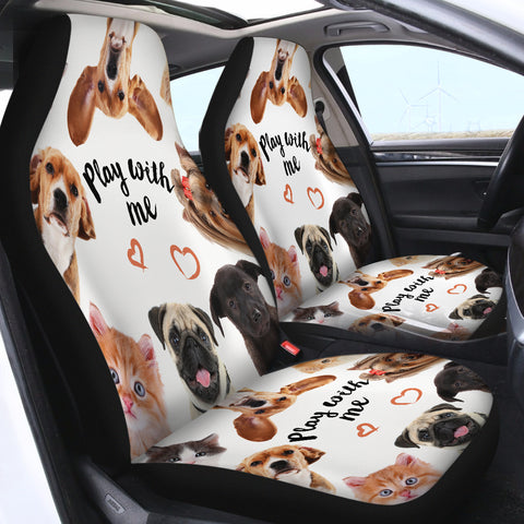 Image of Play With Me Dog SWQT0483 Car Seat Covers