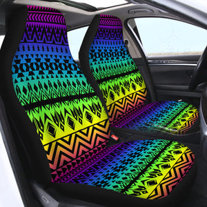 Colorful Aztec Pattern SWQT0489 Car Seat Covers