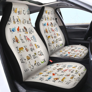 Flower Pig SWQT00732 Car Seat Covers