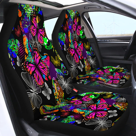 Image of Butterfly SWQT2228 Car Seat Covers