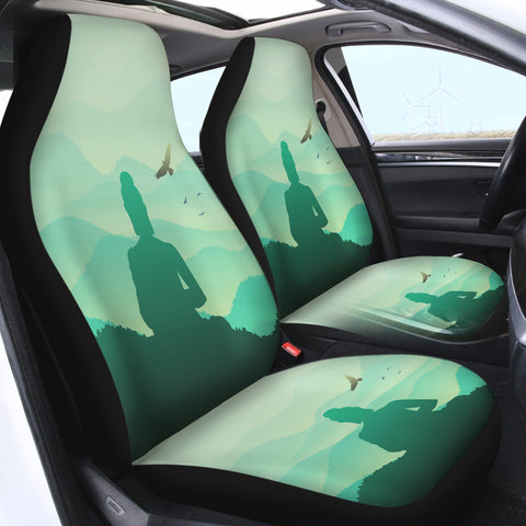 Image of Buddha SWQT2340 Car Seat Covers