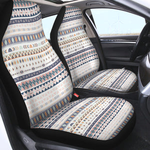 White Bohemian SWQT3309 Car Seat Covers