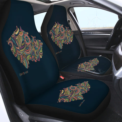 Image of Czech Republic Territory SWQT3322 Car Seat Covers