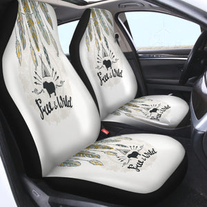 Feather - Free & Wild SWQT3336 Car Seat Covers