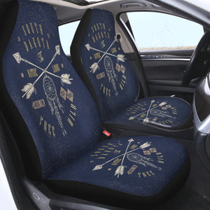 South Dakota The Native Land SWQT3339 Car Seat Covers