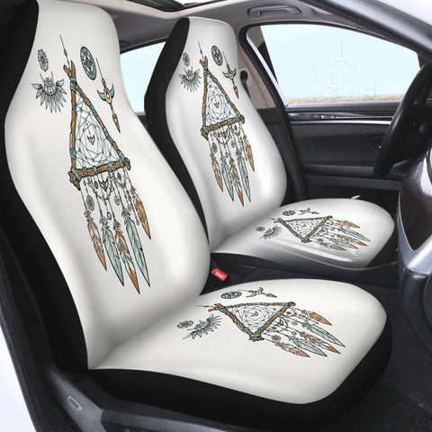 Image of Triangle Dreamcatcher SWQT3345 Car Seat Covers