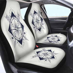 Arrows & Compass SWQT3349 Car Seat Covers