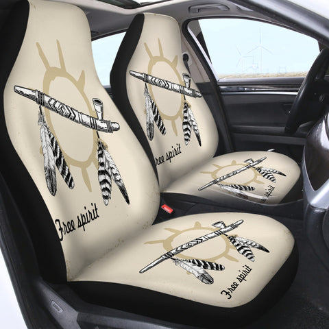 Image of Bohemian Pipe SWQT3352 Car Seat Covers