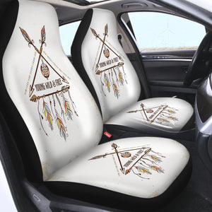 Young, Wild & Free SWQT3353 Car Seat Covers