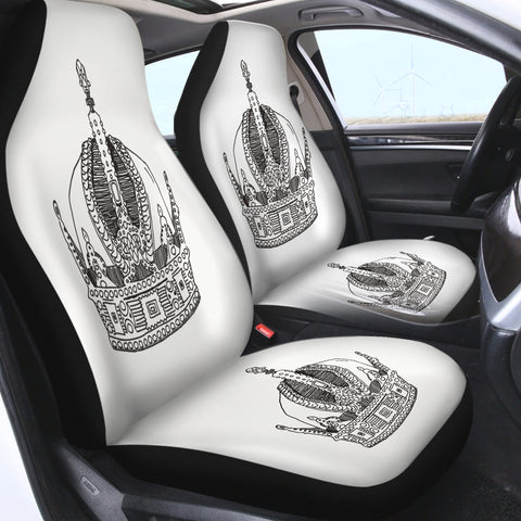 Image of B&W King Crown SWQT3362 Car Seat Covers