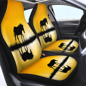 Reflect Horse on River SWQT3365 Car Seat Covers