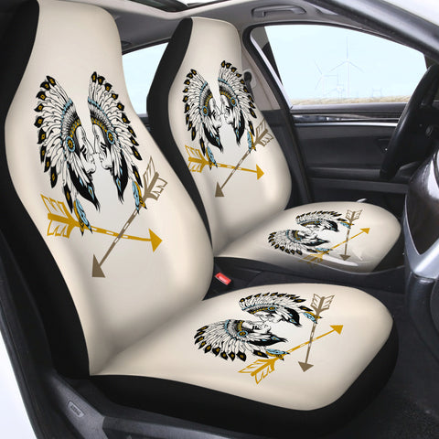 Image of Facing Bohemian & Arrows SWQT3367 Car Seat Covers