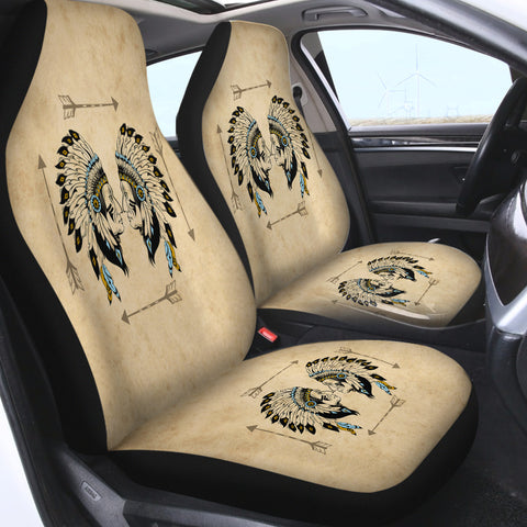 Image of Native American People SWQT3457 Car Seat Covers