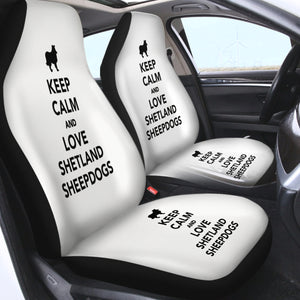 Keep Calm SWQT3586 Car Seat Covers