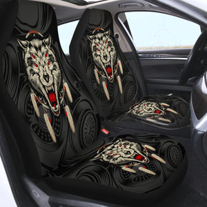 Evil Wolf Dreamcatcher SWQT3590 Car Seat Covers