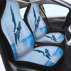 Three Jumping Dolphin SWQT3600 Car Seat Covers