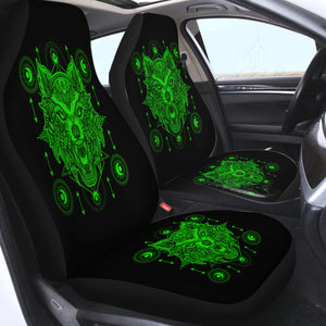 Neon Wolf Dreamcatcher SWQT3603 Car Seat Covers