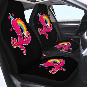 Rainbow In Love Octopus SWQT3604 Car Seat Covers