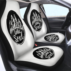 Forest - Wild Soul Workart SWQT3656 Car Seat Covers