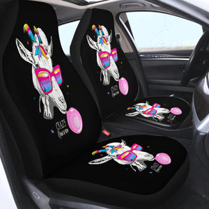 Crazy Colorful Alpaca SWQT3659 Car Seat Covers