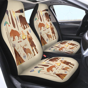 Ancient Forest Hunter SWQT3666 Car Seat Covers