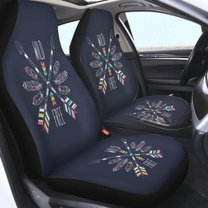 Arrow & Feather - Wild & Free SWQT3667 Car Seat Covers