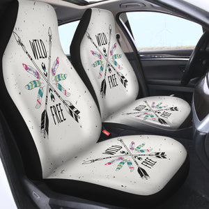 Wild - Free & Arrows SWQT3679 Car Seat Covers